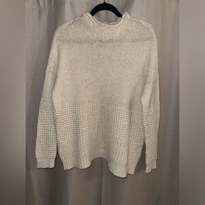 Cream American Eagle sweater